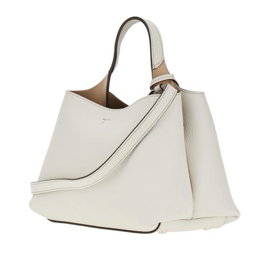 26FW 토즈 마이크로 토트백 XBWAPAEL000QRI White - TODS
