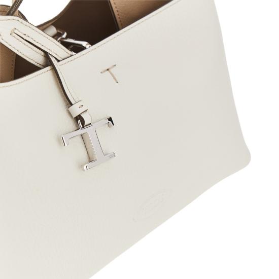 26FW 토즈 마이크로 토트백 XBWAPAEL000QRI White - TODS