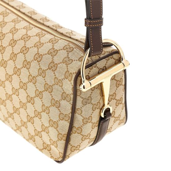 26FW 구찌 하프 홀스빗 미디엄 숄더백 860787FAFV2 Beige - GUCCI