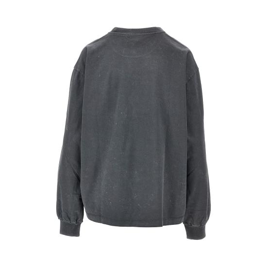 26FW 가니 긴팔 티셔츠 A1050233 Grey - GANNI