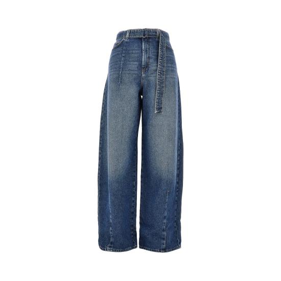 26FW 위켄드막스마라 데님 팬츠 2625186081600MM10590 Blue