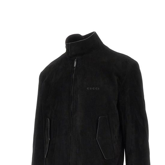 26FW 구찌 가죽 자켓 872087XNBCQ Black - GUCCI