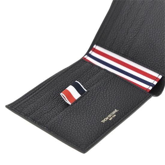 26FW 톰브라운 가죽소품 MAW023AL0105 Black - THOM BROWNE