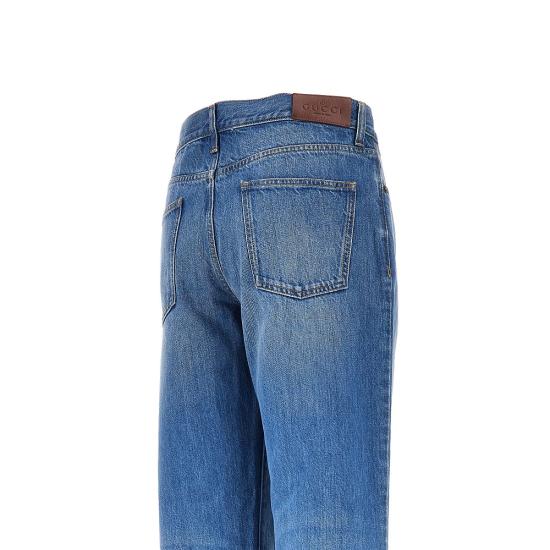 26FW 구찌 데님 팬츠 872594XDDG1 Blue - GUCCI
