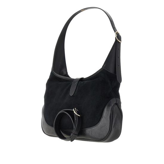 26FW 구찌 재키 1961 미디엄 숄더백 863136AAGR2 Black - GUCCI