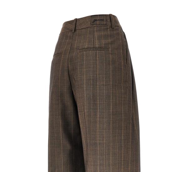 26FW 가니 팔라초 팬츠 A1080174 Brown - GANNI