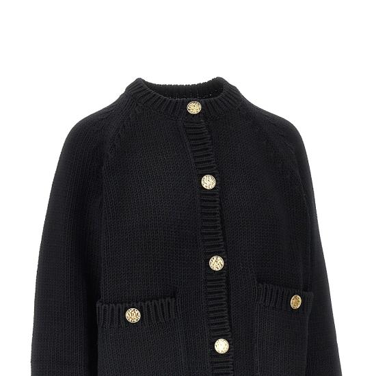 26FW 토템 가디건 263 WRT0853 YA0299 Black - TOTEME