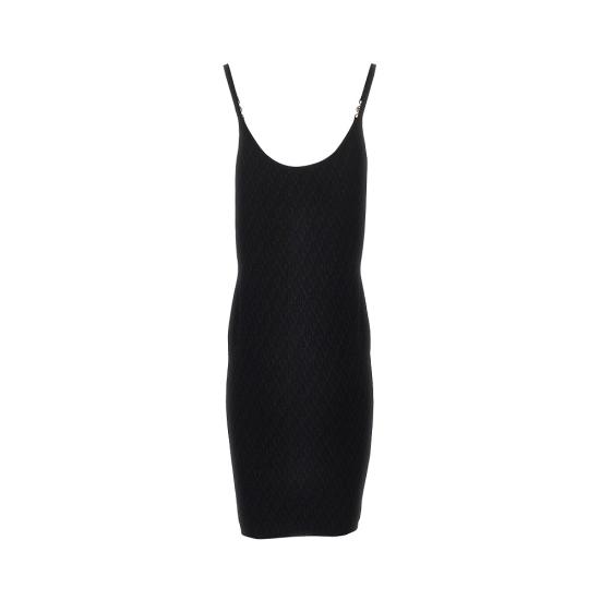 26SS 베르사체 숏 원피스 10113961A15978 Black - VERSACE