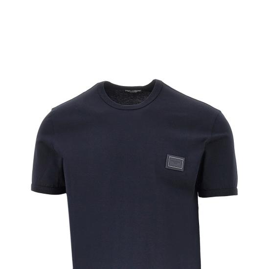 26FW 돌체앤가바나 반팔 티셔츠 G8PV1TG7Q1Q Blue - DOLCE & GABBANA