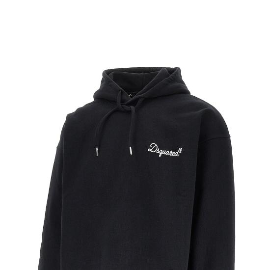 26FW 디스퀘어드2 후드 티셔츠 S74GU0929D25029 Black - DSQUARED2