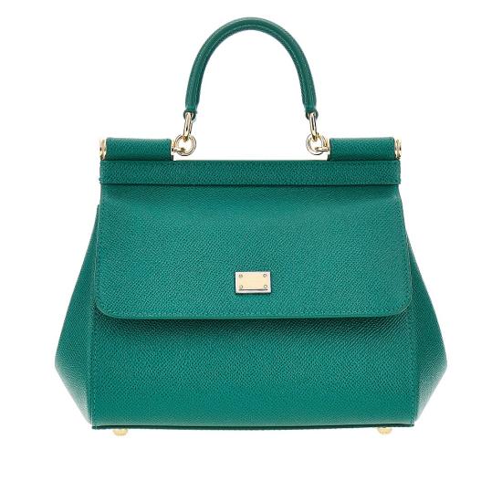 26FW 돌체앤가바나 미디움 시실리 핸드백 BB6003B1001 Green