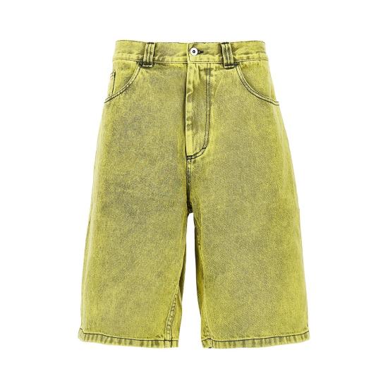 26SS 폴라 스케이트 데님 숏팬츠 POL BBSHORTAC Yellow