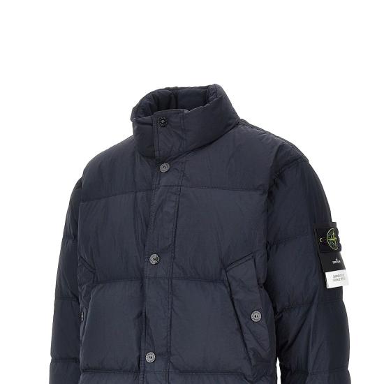 26FW 스톤 아일랜드 윈드 레지스턴트 & 안티드롭 다운 재킷 윈드 레지스턴트 & 안티드롭 다운 재킷 L2S154100109S0A23 Blue - STONE ISLAND