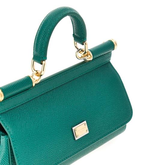 26FW 돌체앤가바나 SICILY 시실리 스몰 핸드백 BB7116B1001 Green - DOLCE & GABBANA