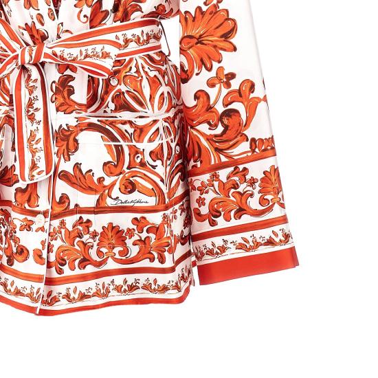 26FW 돌체앤가바나 블라우스 F5Q03TGDDRE Orange - DOLCE & GABBANA