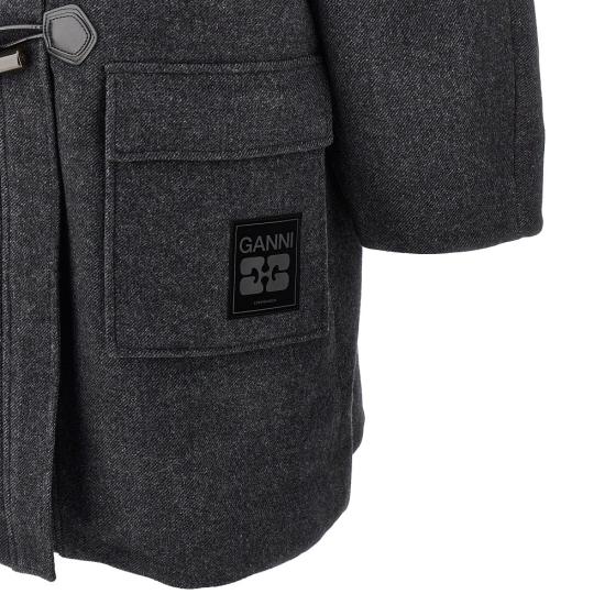 26FW 가니 코트 A1120002 Grey - GANNI