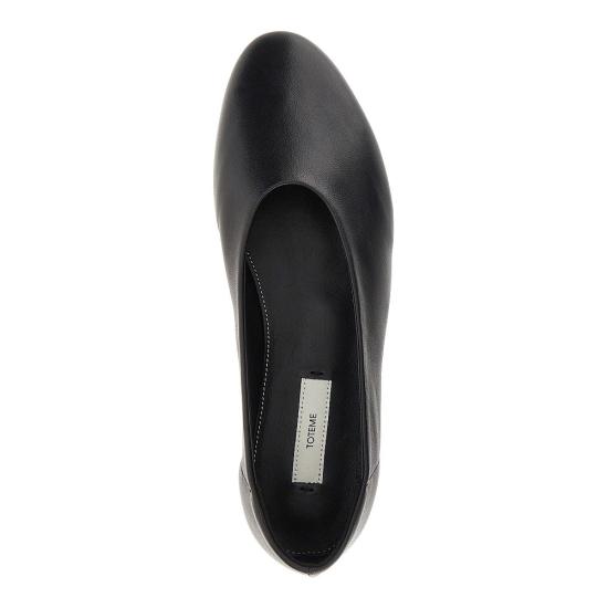 26FW 토템 슬립온 발레리나 플랫 263 WAS0313 LE0210 Black - TOTEME
