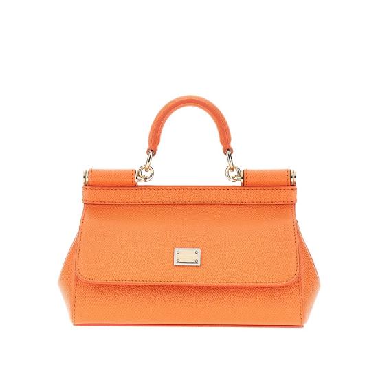 26FW 돌체앤가바나 SICILY 시실리 스몰 핸드백 BB7116B1001 Orange