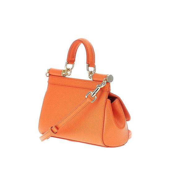 26FW 돌체앤가바나 SICILY 시실리 스몰 핸드백 BB7116B1001 Orange - DOLCE & GABBANA