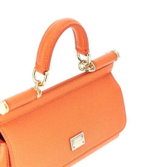 26FW 돌체앤가바나 SICILY 시실리 스몰 핸드백 BB7116B1001 Orange - DOLCE & GABBANA