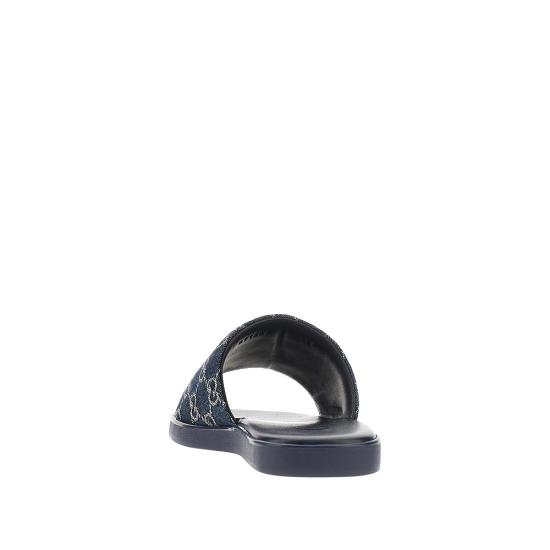 26FW 구찌 슬라이드 샌들 슬리퍼 871685FAF4Y Blue - GUCCI