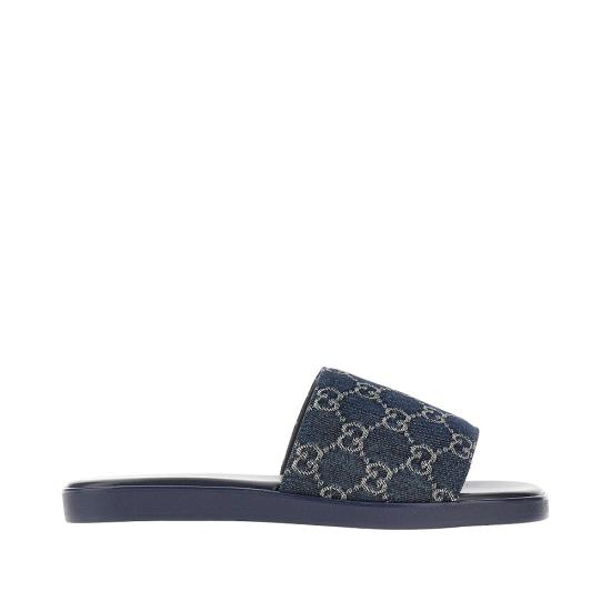 26FW 구찌 슬라이드 샌들 슬리퍼 871685FAF4Y Blue