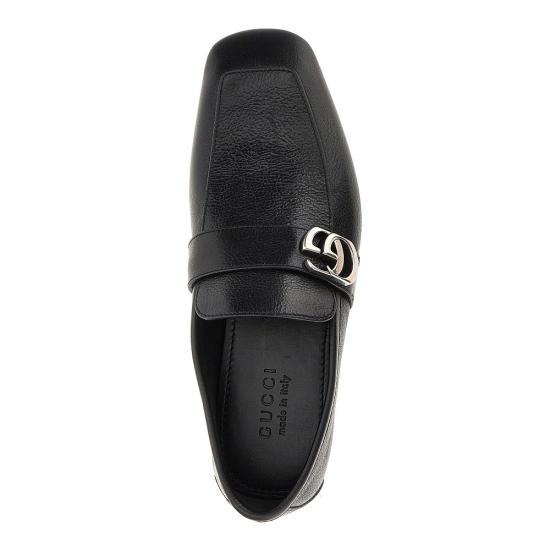 26FW 구찌 로퍼 874862AAGSG Black - GUCCI