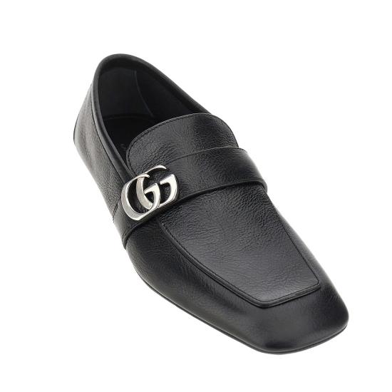 26FW 구찌 로퍼 874862AAGSG Black - GUCCI
