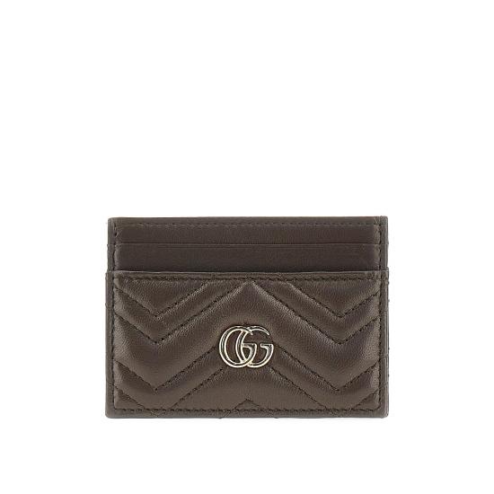 26FW 구찌 GG 마몽 카드지갑 구찌 443127AAGUV Brown