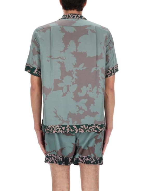 26SS 드리스 반 노튼 반팔 셔츠 020742 3082508 Green - DRIES VAN NOTEN
