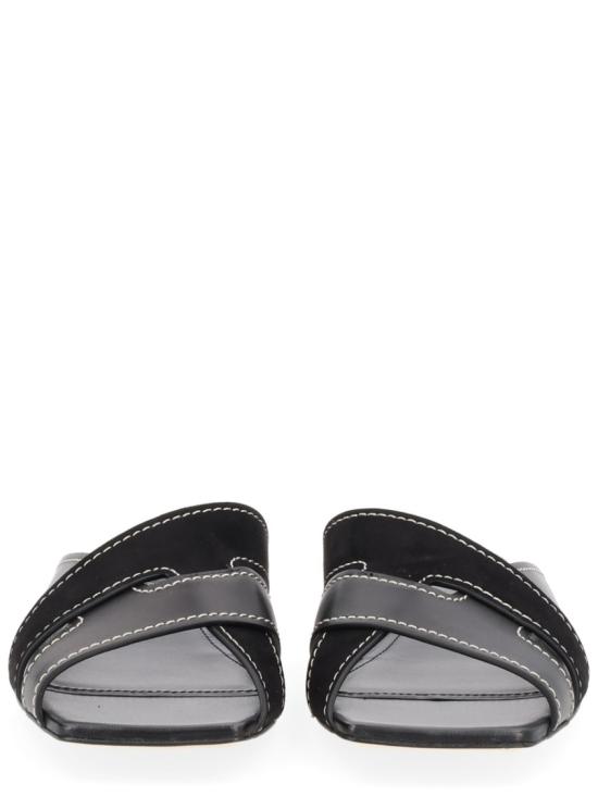 26SS 토즈 레더 크로스 스트랩 샌들 XXW99L0JY50 V1SB999 Black - TODS