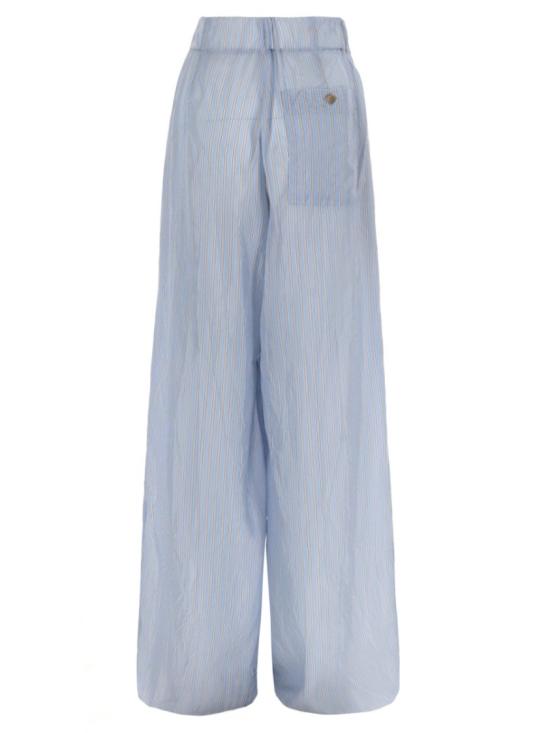 26SS 드리스 반 노튼 팔라초 팬츠 130909 3276514 Blue - DRIES VAN NOTEN