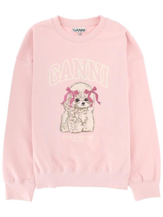 26SS 가니 푸들 스웻셔츠 A1060026 868 Pink
