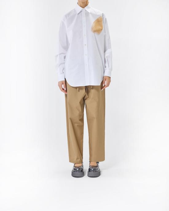 25FW 모스키노 셔츠 0206 5531 1001 BIANCO MULTI - MOSCHINO