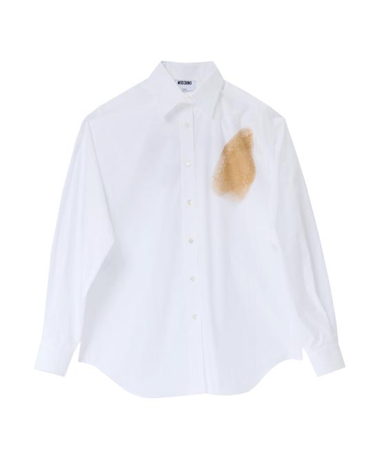 25FW 모스키노 셔츠 0206 5531 1001 BIANCO MULTI