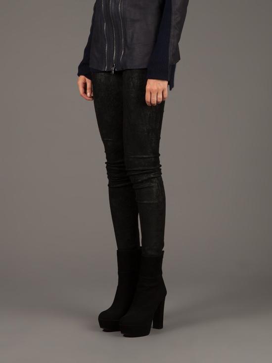 26FW 스툴스 레깅스 CAROLYNLEATHER BLACK - STOULS