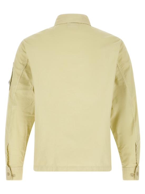 26FW 씨피 컴퍼니 긴팔 셔츠 21CMOS752A110143G120 Beige - C.P. COMPANY