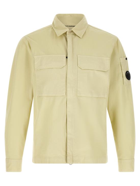 26FW 씨피 컴퍼니 긴팔 셔츠 21CMOS752A110143G120 Beige