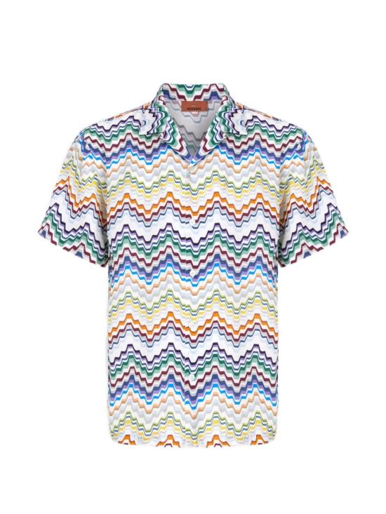 26FW 미소니 반팔 셔츠 BS26WJ00BW012I SMSP9 Multicolor