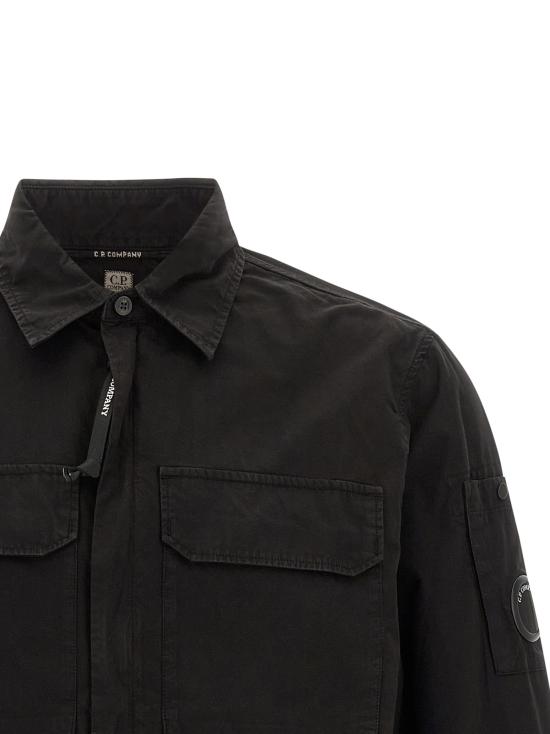 26FW 씨피 컴퍼니 긴팔 셔츠 RCCMOS752A110143G999 Black - C.P. COMPANY