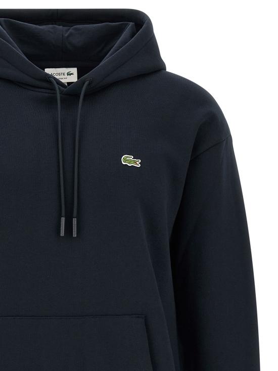 26FW 라코스테 후드 티셔츠 SH8863166 Blue - LACOSTE