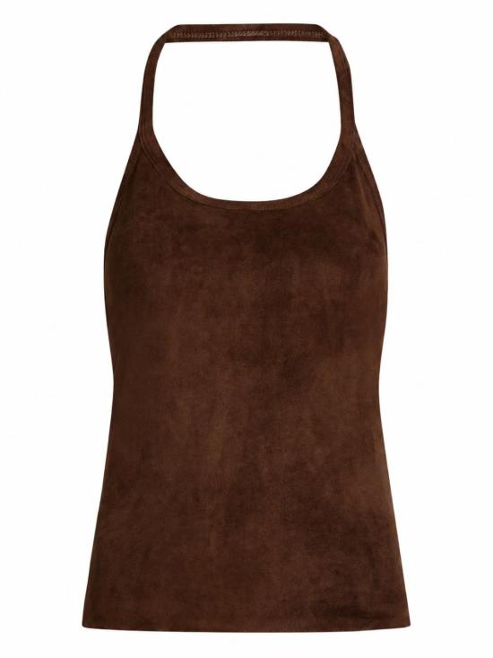 26FW 스툴스 민소매 티셔츠 CHERRYSUEDE CASTOR Brown