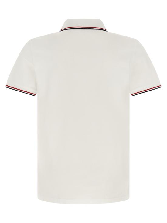 26FW 몽클레어 폴로 티셔츠 L20918A7030084556001 White - MONCLER