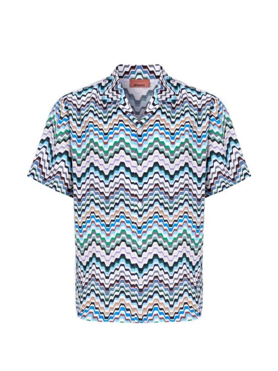 26FW 미소니 반팔 셔츠 BS26WJ00BW012I SMSP8 Multicolor