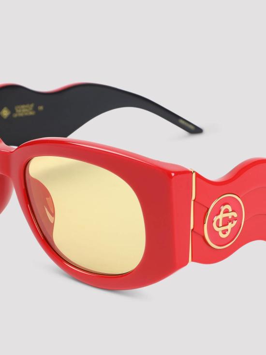 25FW 카사블랑카 선글라스 EW02004RED Yellow - CASABLANCA