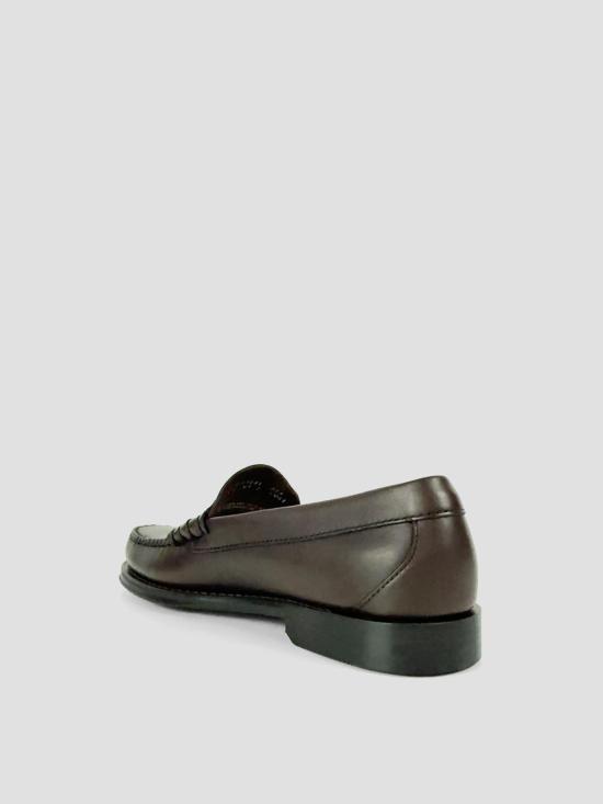 26FW 지에이치 바스앤코 로퍼 BA11081 OCH CHOCOLATE LEATHER - G.H. BASS & CO.