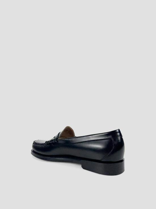 26FW 지에이치 바스앤코 로퍼 BA11010W 000 BLACK LEATHER - G.H. BASS & CO.