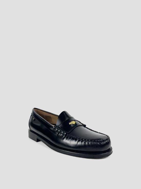 26FW 지에이치 바스앤코 로퍼 BA11010W 000 BLACK LEATHER - G.H. BASS & CO.