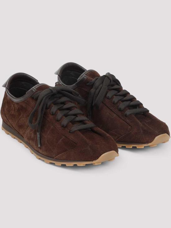 26FW 자크뮈스 레 테니스 스니커즈 FOW00175AC07A10880 DARK BROWN - JACQUEMUS