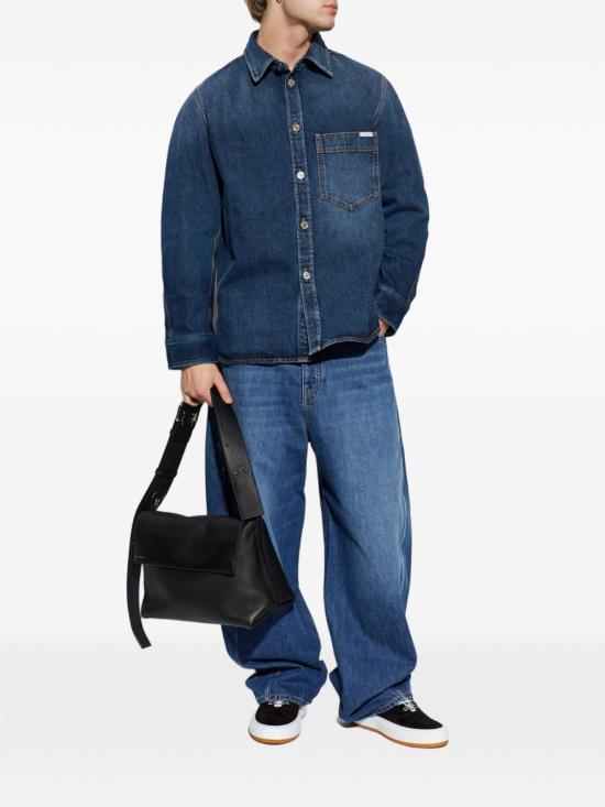 26FW 지방시 데님 셔츠 BM61AL5YDS 053 DENIM BLUE - GIVENCHY